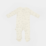 Bio Babystrampler personalisiert mit Muster