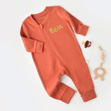 Bio Babystrampler personalisiert